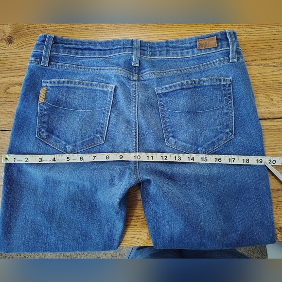 Paige women's Skyline ankle peg jeans, size 30, mid rise, skinny, cotton blend. - Picture 10 of 16